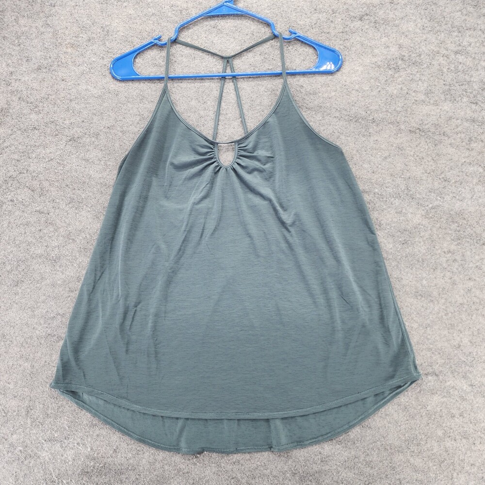 Lululemon Tank Top Womens Small Flowy Sleeveless Green